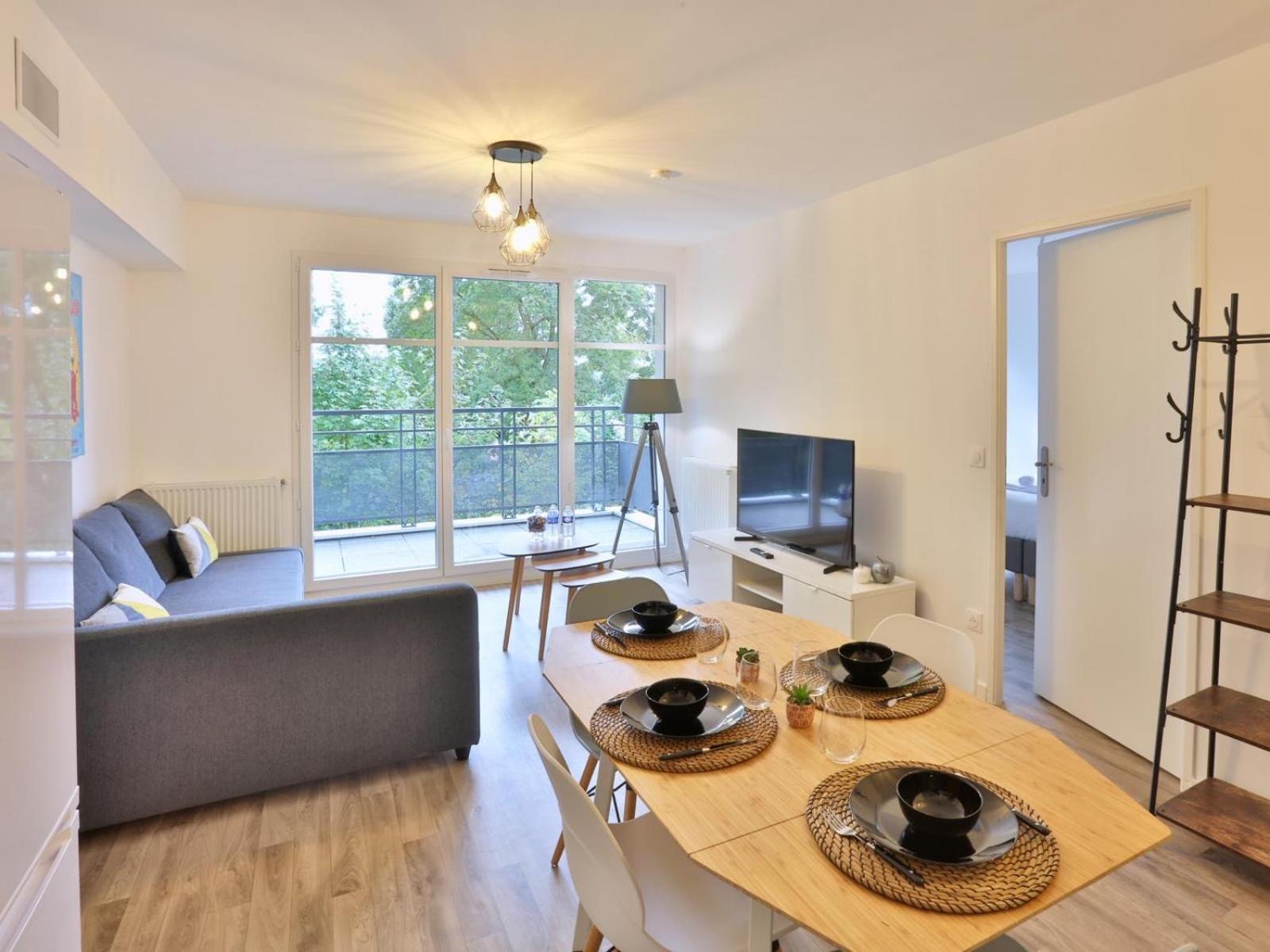 Disneyland - Appartement Moderne Et Cosy Montévrain Exteriör bild